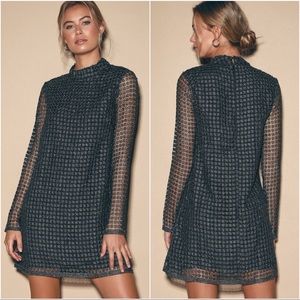Dresses | Lulus Set Me Free Silverblack 